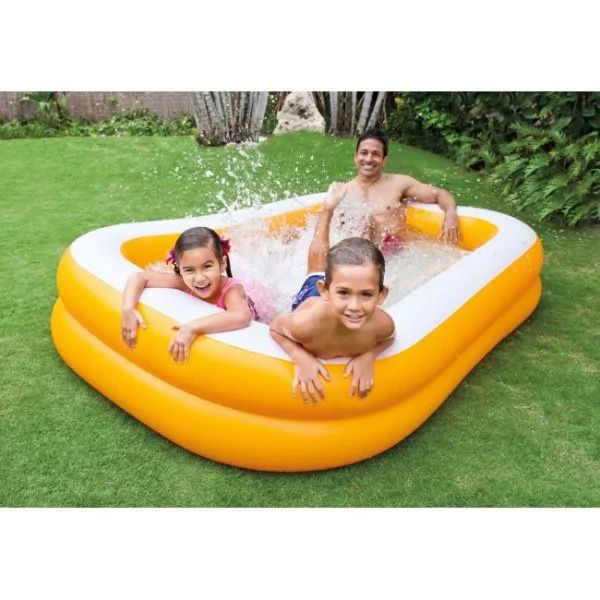 Детский надувной бассейн Intex 229x147x46