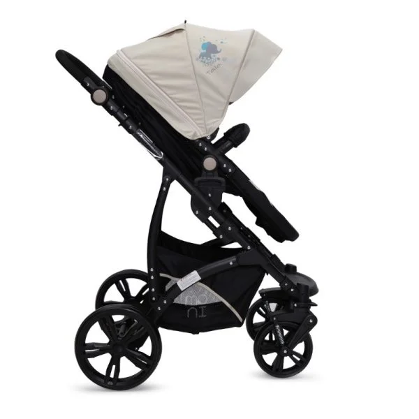 Carucior transformabil 2 in 1 Moni Tala Beige foto
