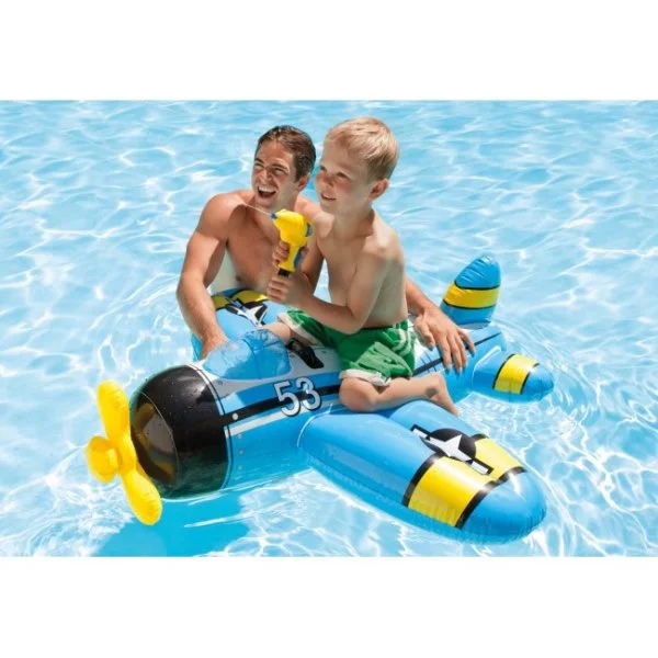 Avion gonflabil Intex Water Gun Plane (3+ ani), 132x130 cm foto