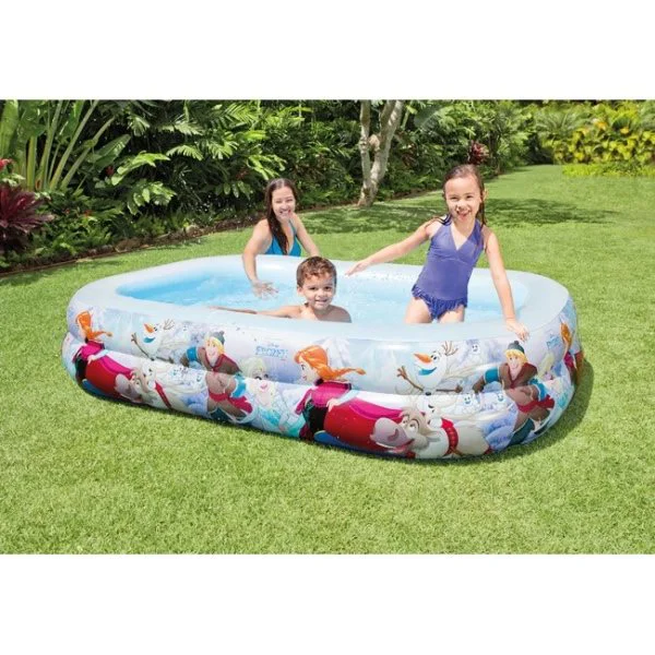Piscina gonflabila pentru copii Intex Disney Frozen, 262x175x56 foto
