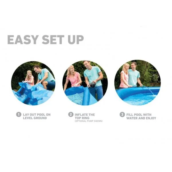 Piscina gonflabila Intex Easy Set 244x76 foto