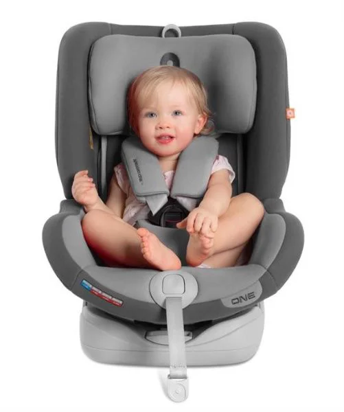 Scaun auto Rotativ cu isofix 4 in 1 Apramo ONE 0-36 kg Morecambe Grey foto