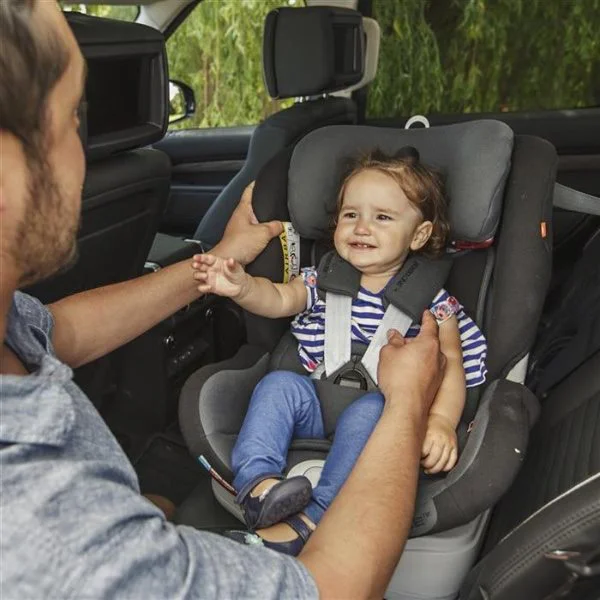 Scaun auto Rotativ cu isofix 4 in 1 Apramo ONE 0-36 kg Morecambe Grey foto