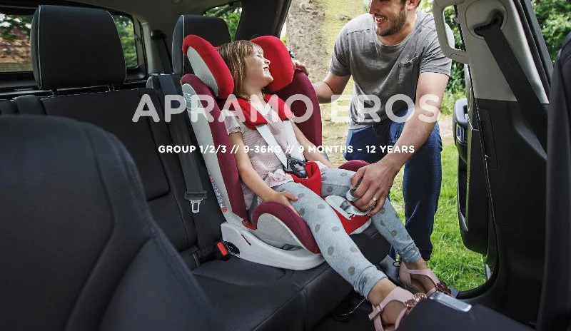 Автокресло с системой Isofix Apramo Eros 9-36 кг Morecambe Grey foto