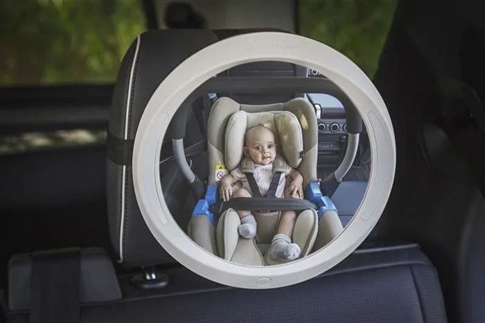 Oglinda auto Apramo Iris Baby LED pentru supravegherea bebelusilor foto