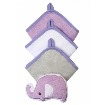 Set 3 mini-prosoape si burete de baie BabyOno Frotte foto