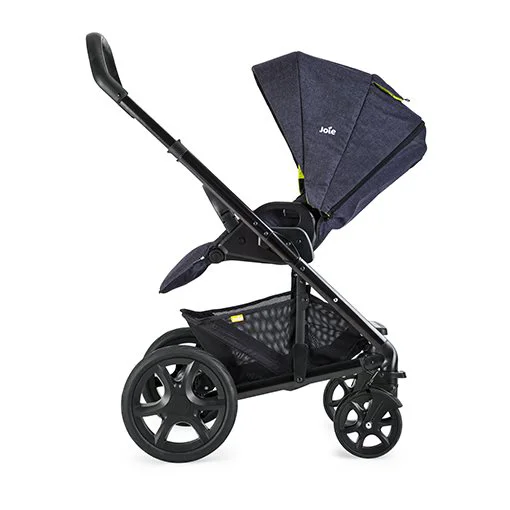 Многофункциональная коляска 2 в 1 Joie Chrome DLX Denim Zest