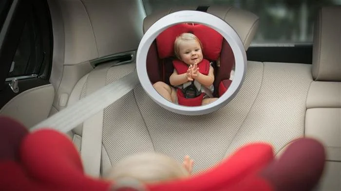Oglinda auto Apramo Iris Baby Junior pentru supravegherea bebelusilor foto
