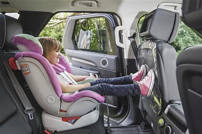 Protectie transparenta pentru spatarul scaunului auto Apramo foto