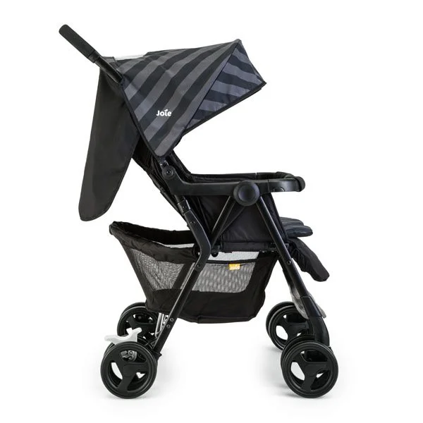 Carucior pentru gemeni Joie Aire Twin Liquorice foto