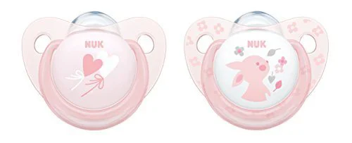 Пустышка NUK Baby Rose из силикона (6-18 мес.) foto