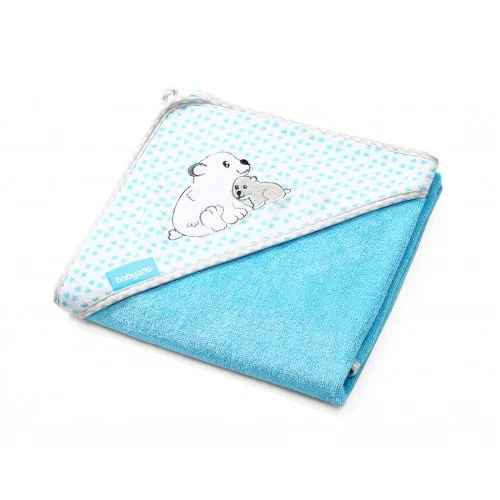 Полотенце BabyOno бамбуковое с капюшоном, 76x76 см foto