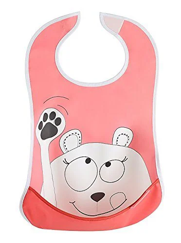 Нагрудник мягкий Badabulle Pink Bear