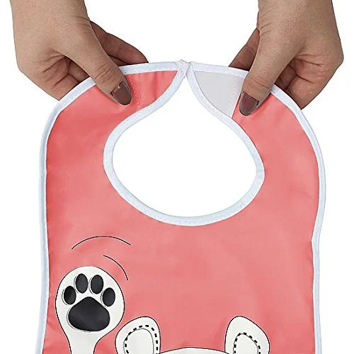 Нагрудник мягкий Badabulle Pink Bear