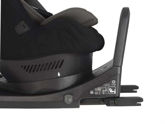 Scaun auto cu isofix Rear Facing Nuna NORR 360 i-Size 0-18.5 kg Caviar