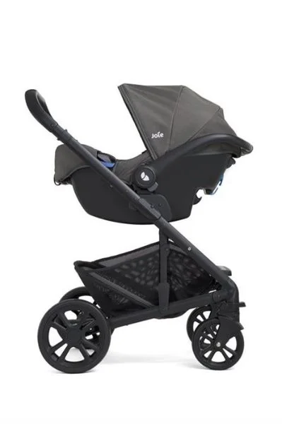 Многофункциональная коляска 3 в 1 Joie Chrome Foggy Gray