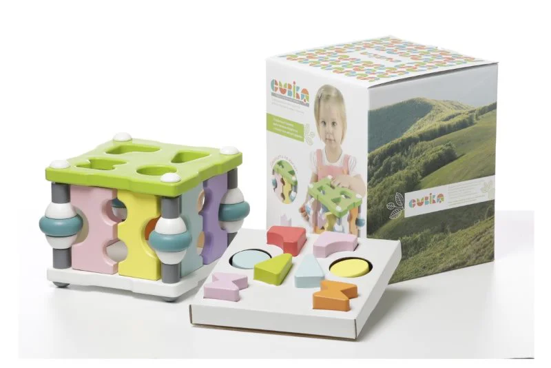 Sortator din lemn educativ Cubika LS-3 foto