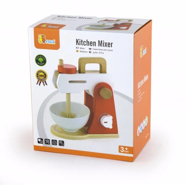Jucarie din lemn Viga Toys Kitchen Mixer foto