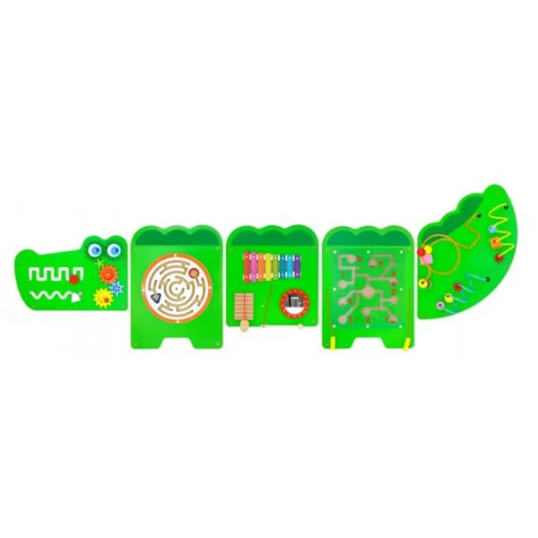 Jucarie din lemn Viga Toys Wall Toy Crocodile foto