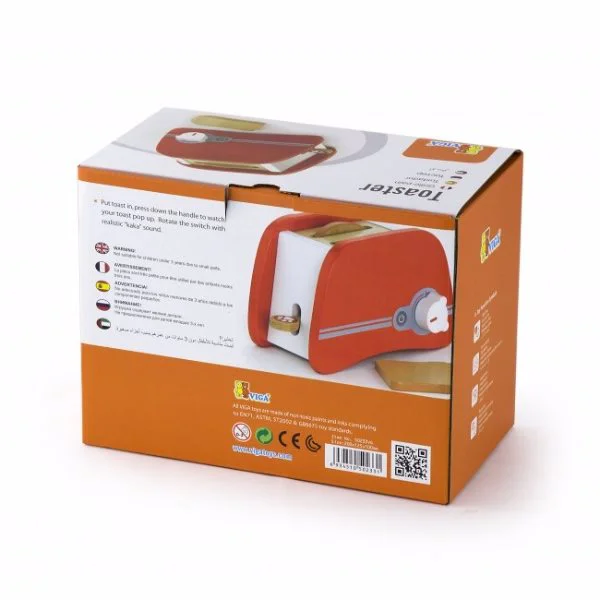 Toaster din lemn Viga Toys foto