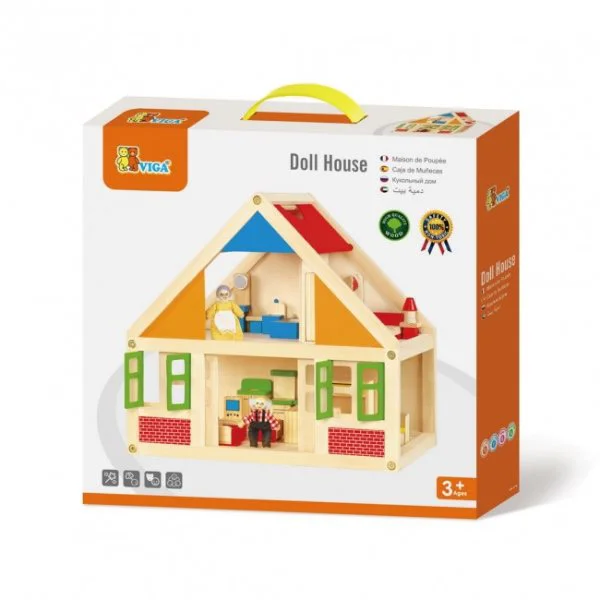 Set de joc din lemn Viga Toys Dollhouse foto