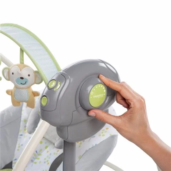 Музыкально-электронные качели Bright Starts Ingenuity Buzzy Bloom