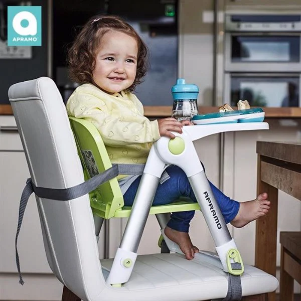 Booster pentru masa pliabil Apramo Flippa Dining Booster Grey foto