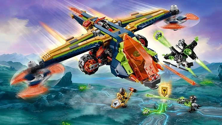 LEGO Nexo Knights - Aaron's X-bow foto