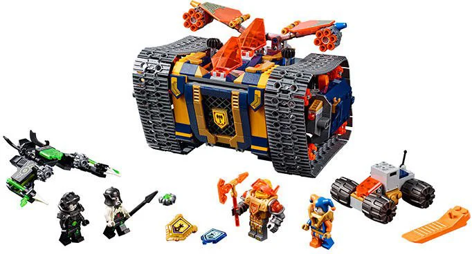 LEGO Nexo Knights - Axl's Rolling Arsenal foto