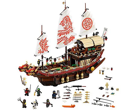 LEGO Ninjago - Летающий корабль Мастера Ву foto