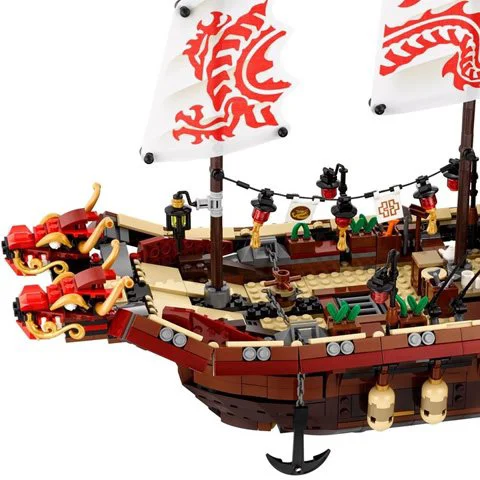 LEGO Ninjago - Летающий корабль Мастера Ву foto