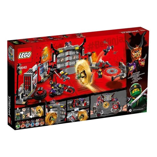 LEGO Ninjago - Штаб-квартира Сынов Гармадона foto