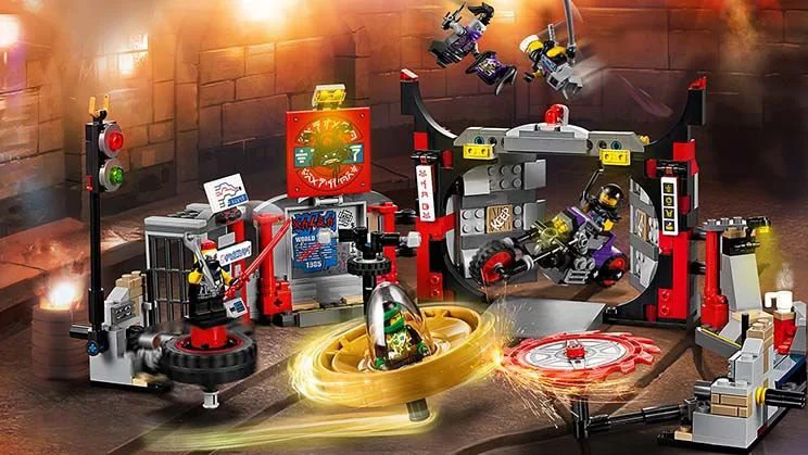 LEGO Ninjago - Штаб-квартира Сынов Гармадона foto