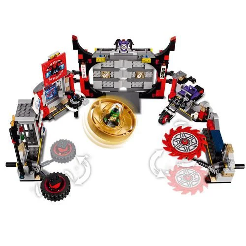 LEGO Ninjago - Штаб-квартира Сынов Гармадона foto