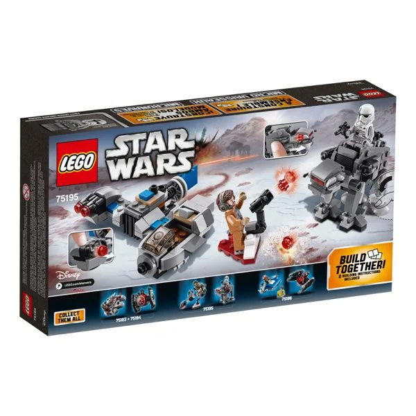 LEGO Star Wars - Бой пехотинцев Первого Ордена против спидера на лыжах foto