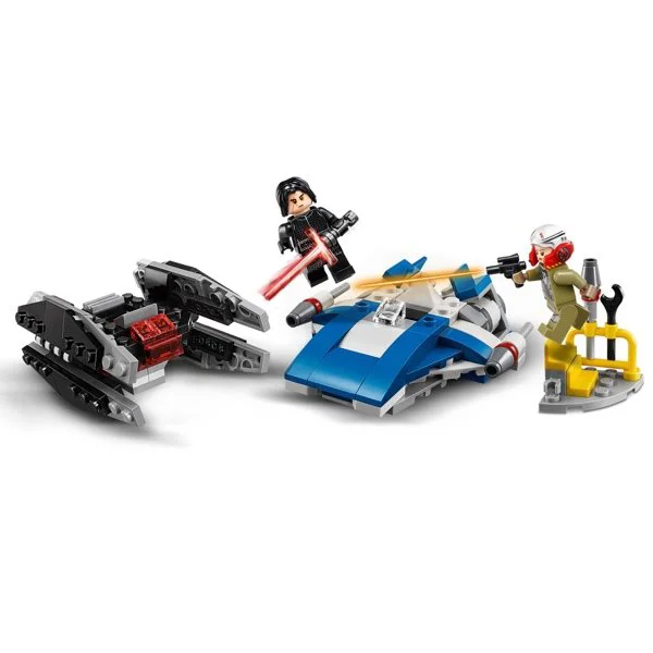 LEGO Star Wars - Истребитель типа A против бесшумного истребителя СИД foto