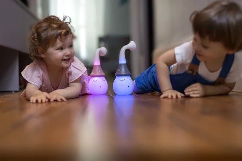 Lampa multifunctionala cu melodii Babymoov Tweetsy Light Girl