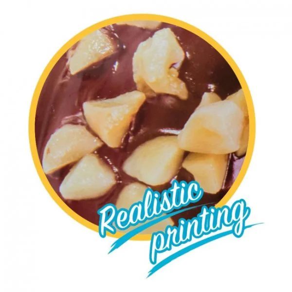 Cerc gonflabil Intex Nutty Chocolate Donut (9+ ani), 114 cm foto