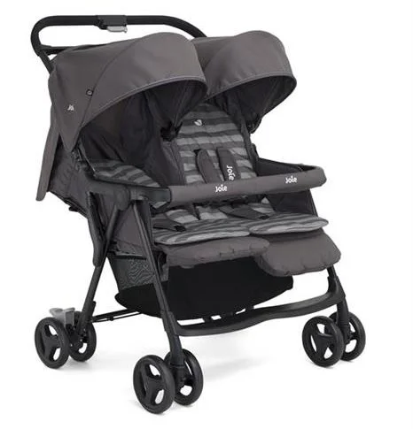 Коляска для двойни Joie Aire Twin Dark Pewter