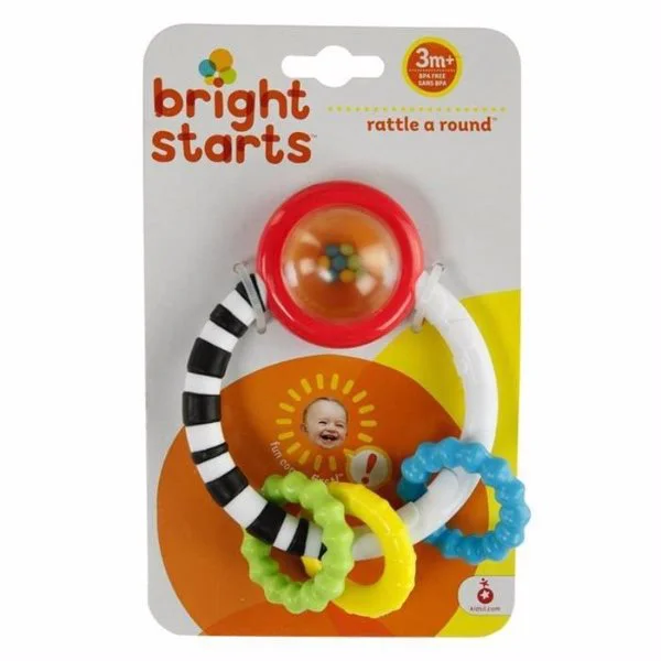 Jucarie zornaitoare Bright Starts Rattle A Round foto