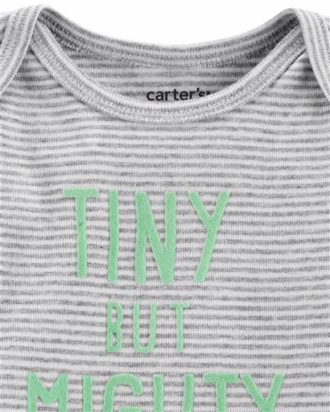 Carter's Set 3 piese Dinozaur - body, tricou si pantaloni foto