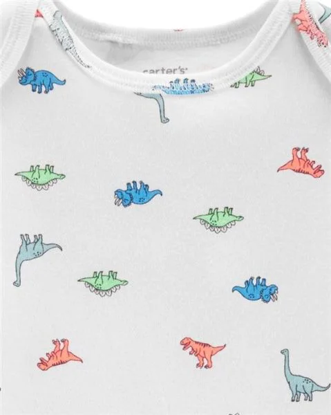 Carter's Set 3 piese Dinozaur - 2 body si pantaloni foto