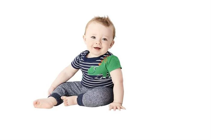 Carter's Body Dinozaur cu dungi foto