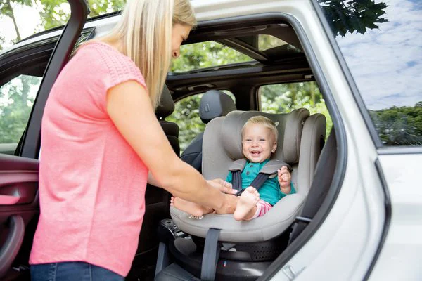 Scaun auto rotativ cu isofix Joie i-Spin 360 Gray Flannel 0-18 kg foto