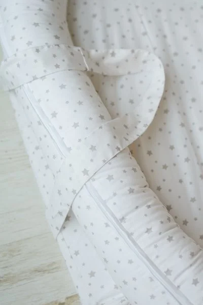 Бабинест Specialbaby Белый с сером foto