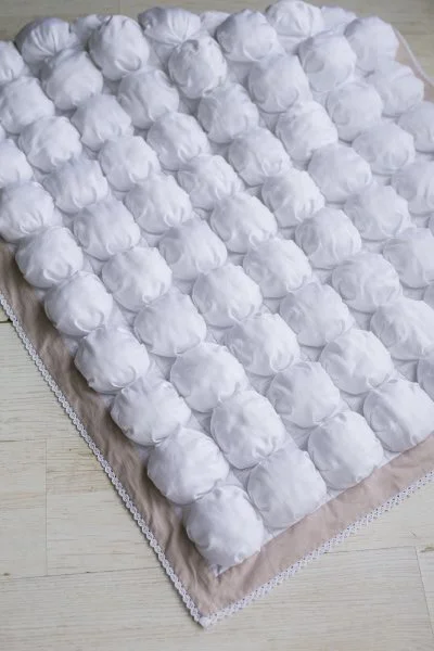 Plapuma pompon Specialbaby, 100x90 cm