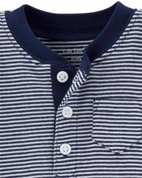 Carter's Set 3 piese Snuggle - body, tricou si pantaloni scurti foto