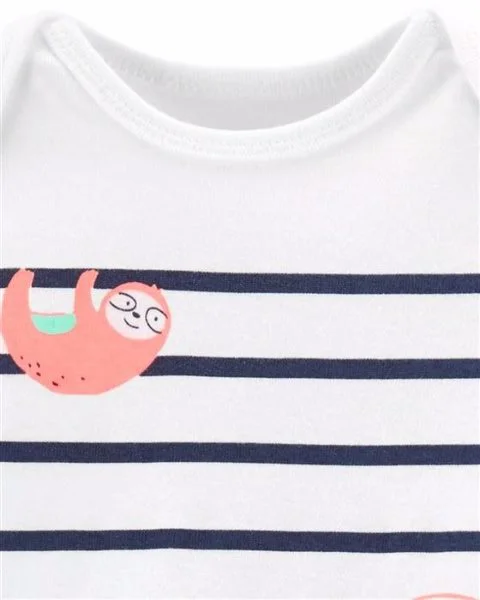 Carter's Set 3 piese Cameleon - body, tricou si pantaloni foto