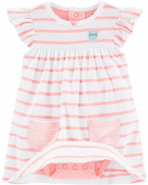 Carter's Set 2 piese - rochita cu body si jacheta foto
