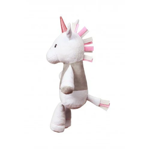 Jucarie de plus cu zornaitoare BabyOno Unicorn Lucky, 61 cm foto